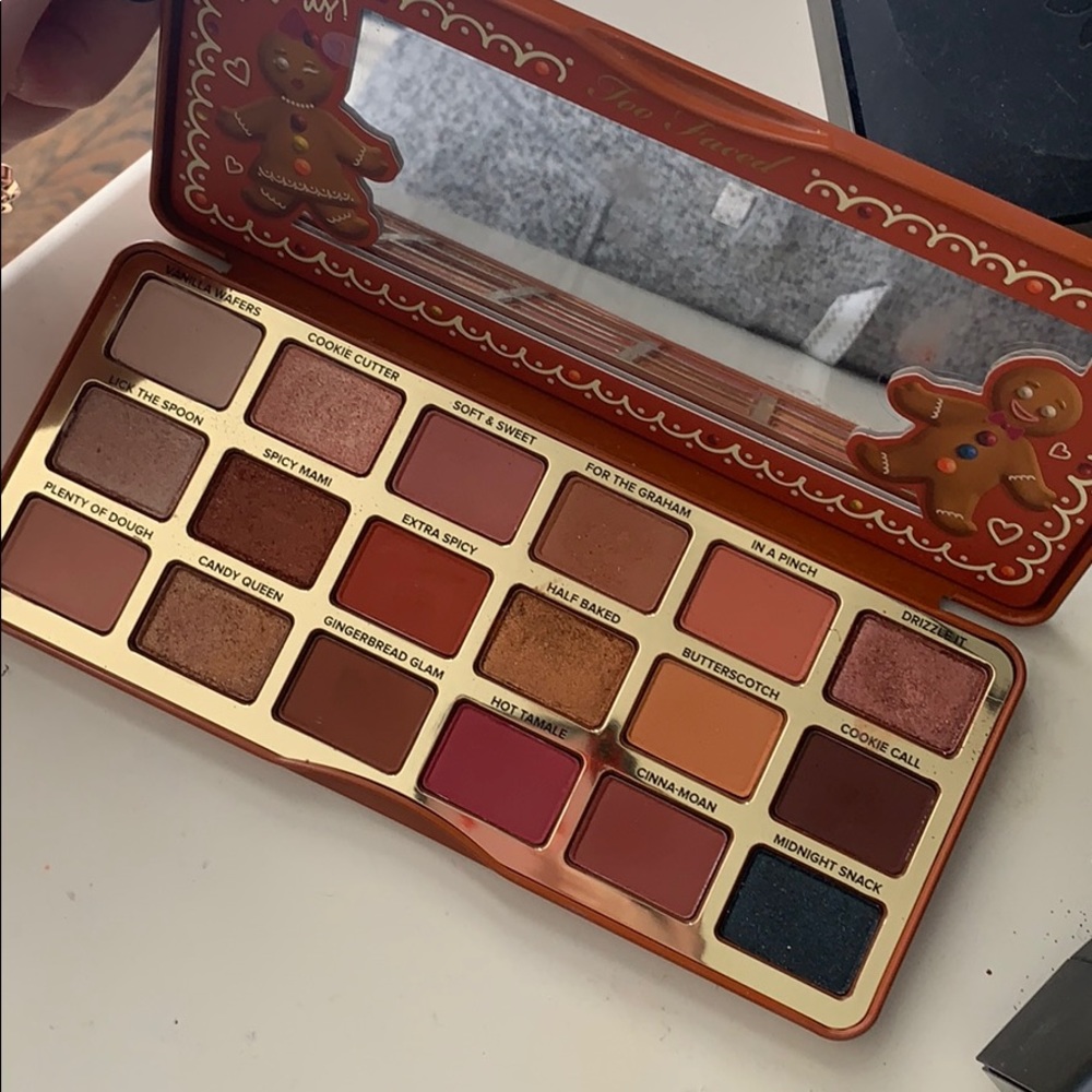 too faced limited edition eye shadow pallet